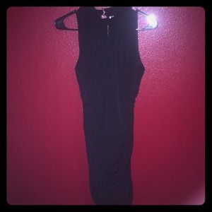 Sexy tight black dress